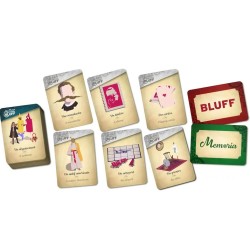 Brettspiele - Stimmung - Familien - Karten - Memoria Bluff