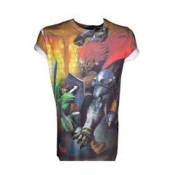 T-shirt - Zelda - Link & Ganondorf - XL Homme 