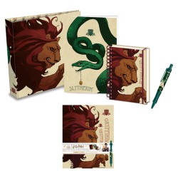 Stationery set - Harry Potter - Slytherin & Gryffindor