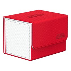 Boîte pour cartes - SideWinder 100+ - XenoSkin SYNERGY - Rouge&Blanc