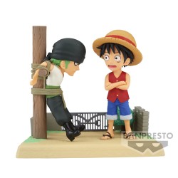 Statische Figur - WCF - One Piece - Luffy & Zoro - Log Stories