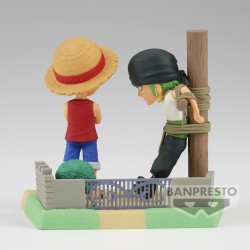 Statische Figur - WCF - One Piece - Luffy & Zoro - Log Stories