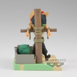 Statische Figur - WCF - One Piece - Luffy & Zoro - Log Stories