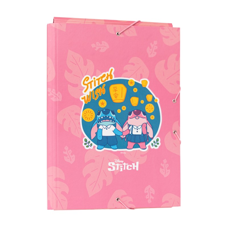 Disney Store Stitch Notebook and Folder Set