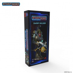 Figurine Statique - Starfinder - Dwarf Soldier