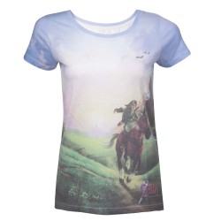 T-shirt - Zelda - Link & Epona - L Femme 