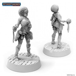 Figurine Statique - Starfinder - Luwazi Elsebo