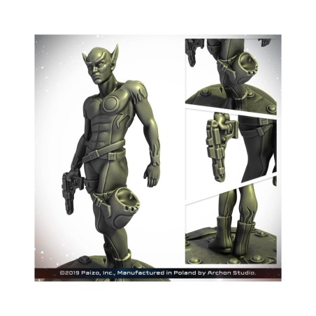 Static Figure - Starfinder - Ryphorian Skyfire Pilot