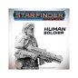 Statische Figur - Starfinder - Human Soldier