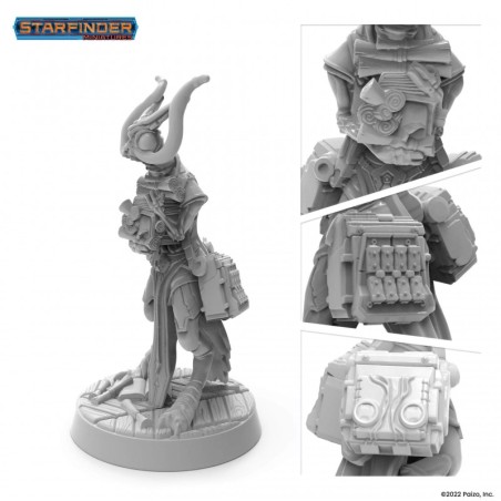Static Figure - Starfinder - Shirren Scholar