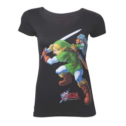 T-shirt - Zelda - Link - L Femme 