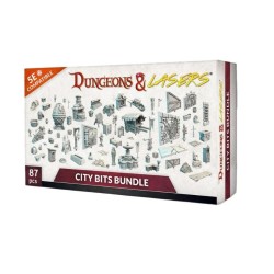 Terrain - RPG Compatible 5E - Dungeons & Lasers - City Bits Bundle