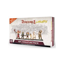 Static Figure - Dungeons & Lasers - NPC Miniature Pack