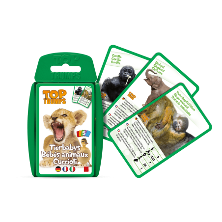 Supertrumpf - Glücksspiel - Kinder - Karten - Divers - Tieren Babys