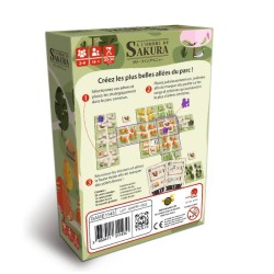 Jeu de plateau - Placement - Cartes - Graphique - A l' Ombre du Sakura