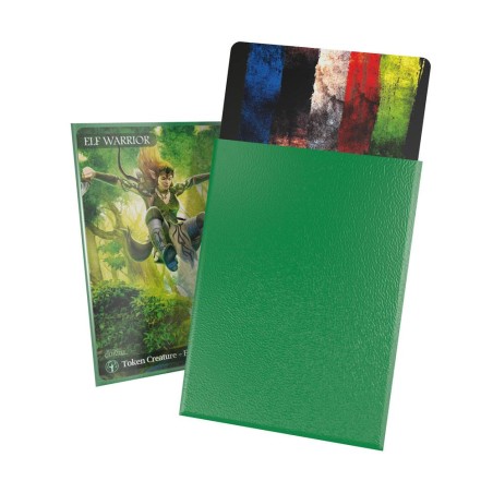 Protège-cartes - Sleeves (100 Pièces) - Vert Matte - Standard
