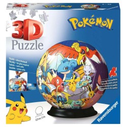 Puzzle - 3D - Pokemon - Ball - Pikachu