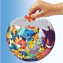 Jigsaw - 3D - Pokemon - Ball - Pikachu