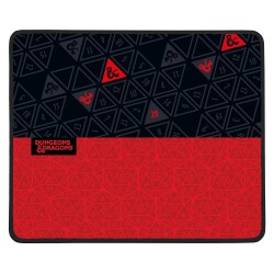 Mousepad - Dungeons & Dragons - Red & Black