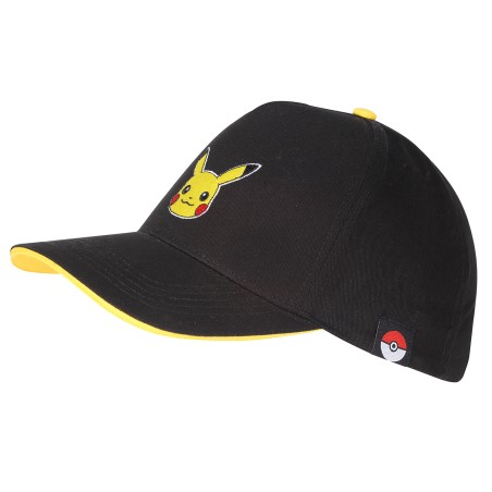 Casquette - Pokemon - Badge (Baseball) - Pikachu - U - U