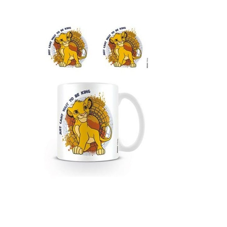 Mug - Le Roi Lion - Just Can't Wait - Simba