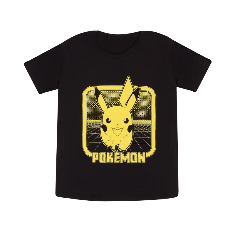 T-shirt - Pokemon - Retro Arcade - Pikachu - 7-8 ans - Enfant 7-8 