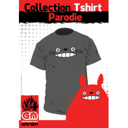 T-shirt - Mein Nachbar Totoro - Grauen Totoro - L Homme 