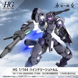 Model - High Grade - Gundam - Heindree Sturm - The Witch From Mercury