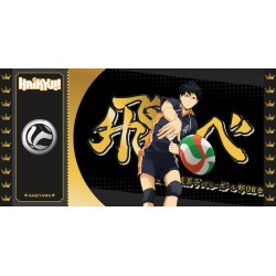Collector Ticket - Golden Tickets Black Edition - Haikyu - Kageyama - "1000pcs Limited"
