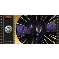 Collector Ticket - Golden Tickets Black Edition - My Hero Academia - "2000pcs Limited" - Fumikage Tokoyami