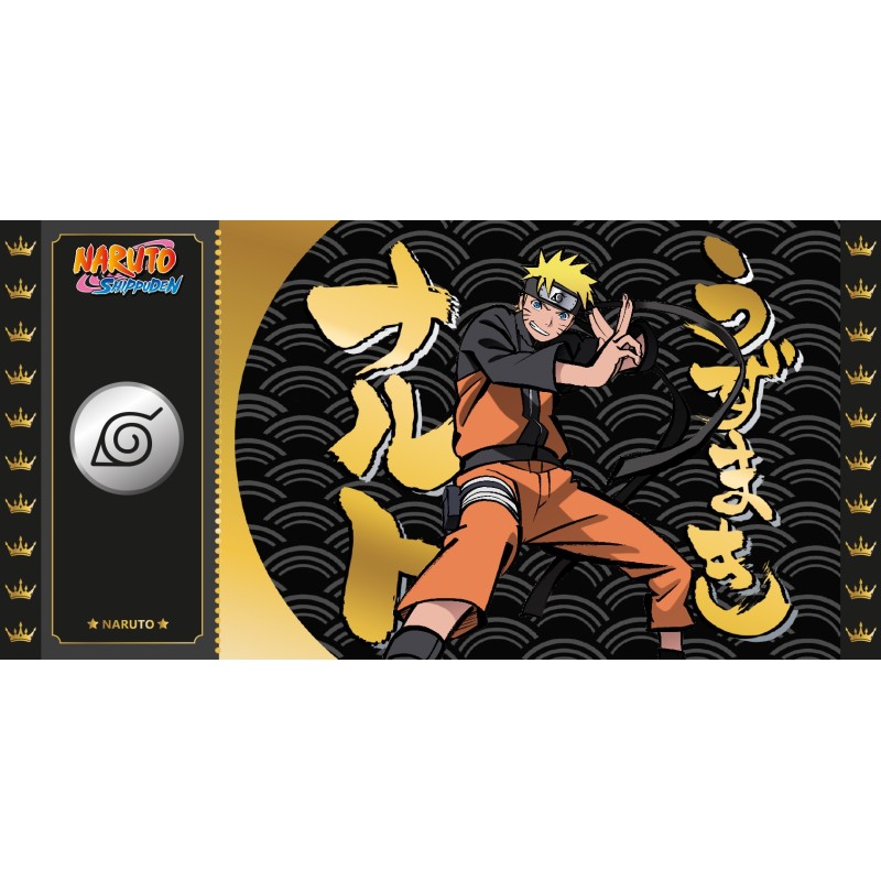 Sammlerticket - Golden Tickets Black Edition - Naruto - Naruto Uzumaki