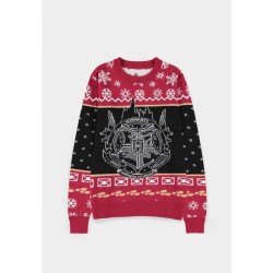 Sweater - Harry Potter - Emblems - Hogwarts - XS Unisexe 
