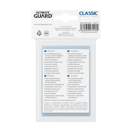 Sleeves - Sleeves (100 pieces)