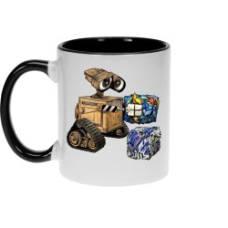 Mug - Parodie - Wall-E & R2D2