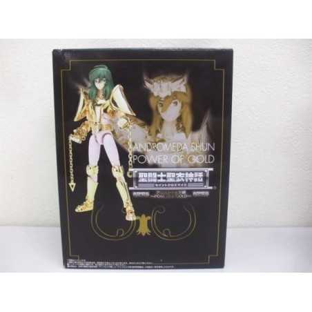 Action Figure - Myth Cloth - Saint Seiya - V2 Gold - Andromeda Shun