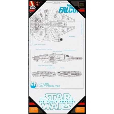Cadre - Star Wars - Faucon Millenium
