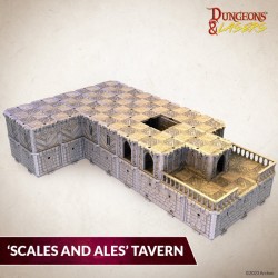 Battle field - Dungeons & Lasers - 'Scales & Ales' Tavern