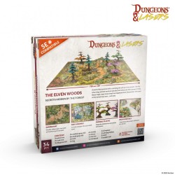 Terrain - RPG Compatible 5E - Dungeons & Lasers - La forêt elfique
