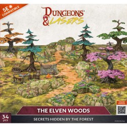 Battle field - 5E Compatible RPG - Dungeons & Lasers - The Elven Woods