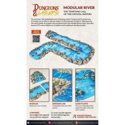 Static Figure - Dungeons & Lasers - Modular River