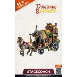 Static Figure - Dungeons & Lasers - Stagecoach