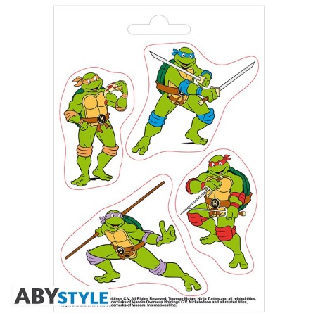 Sticker - Stickers - Teenage Mutant Ninja Turtles - Turtles & Splinter