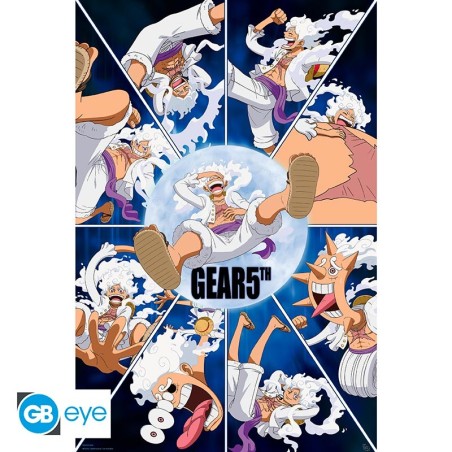 Poster - Roulé et filmé - One Piece - Gear 5th Dingo