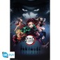 Poster - Roulé et filmé - Demon Slayer - Groupe