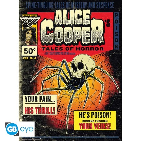 Poster - Set of 2 - Alice Cooper - Tales of Horror & Skull