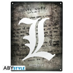 Metal plate - Death Note