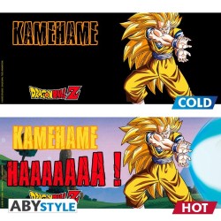 Set - Dragon Ball - Mug Heat Change + Coaster "Goku Kamehameha"