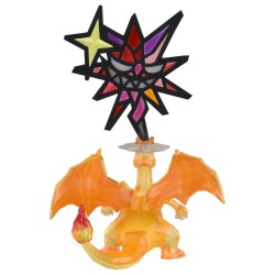 Figurine Statique - Moncollé - Pokemon - Téracristal Ténèbres - Dracaufeu