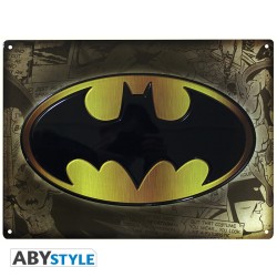 Metallplatte - Batman - Logo