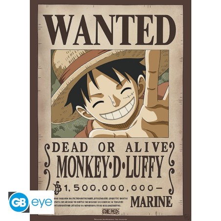 Poster - Set of 2 - One Piece - Wanted Luffy & Ace
